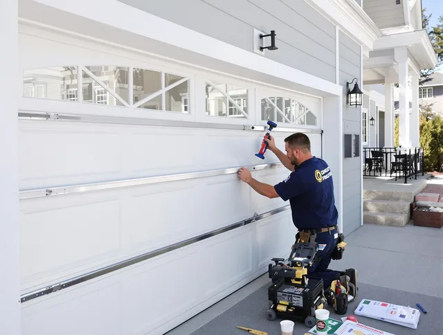 Professional garage door installation by Cimarron Hills Garage Door Repair in Cimarron Hills