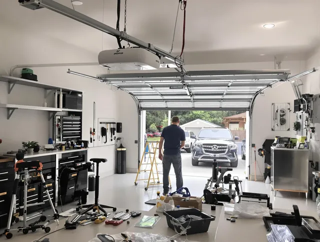 Garage door opener installation by Cimarron Hills Garage Door Repair in Cimarron Hills