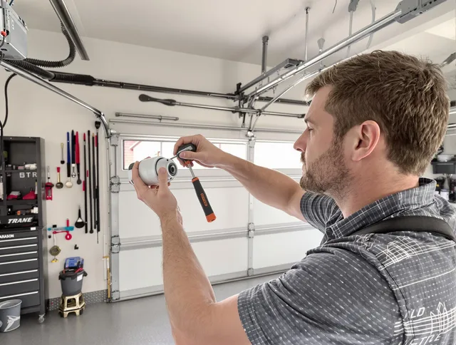 Garage door opener repair service by Cimarron Hills Garage Door Repair in Cimarron Hills