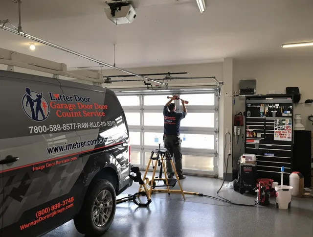 Cimarron Hills Garage Door Repair team performing same-day garage door repair in Cimarron Hills